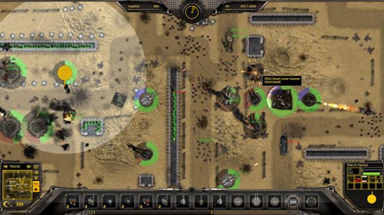 Defense Technica announced, a tower defence game that looks a lot like a tower  defence game